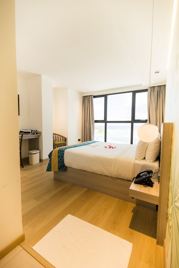 Deluxe Seaview room at Beach Hotel Guraidhoo