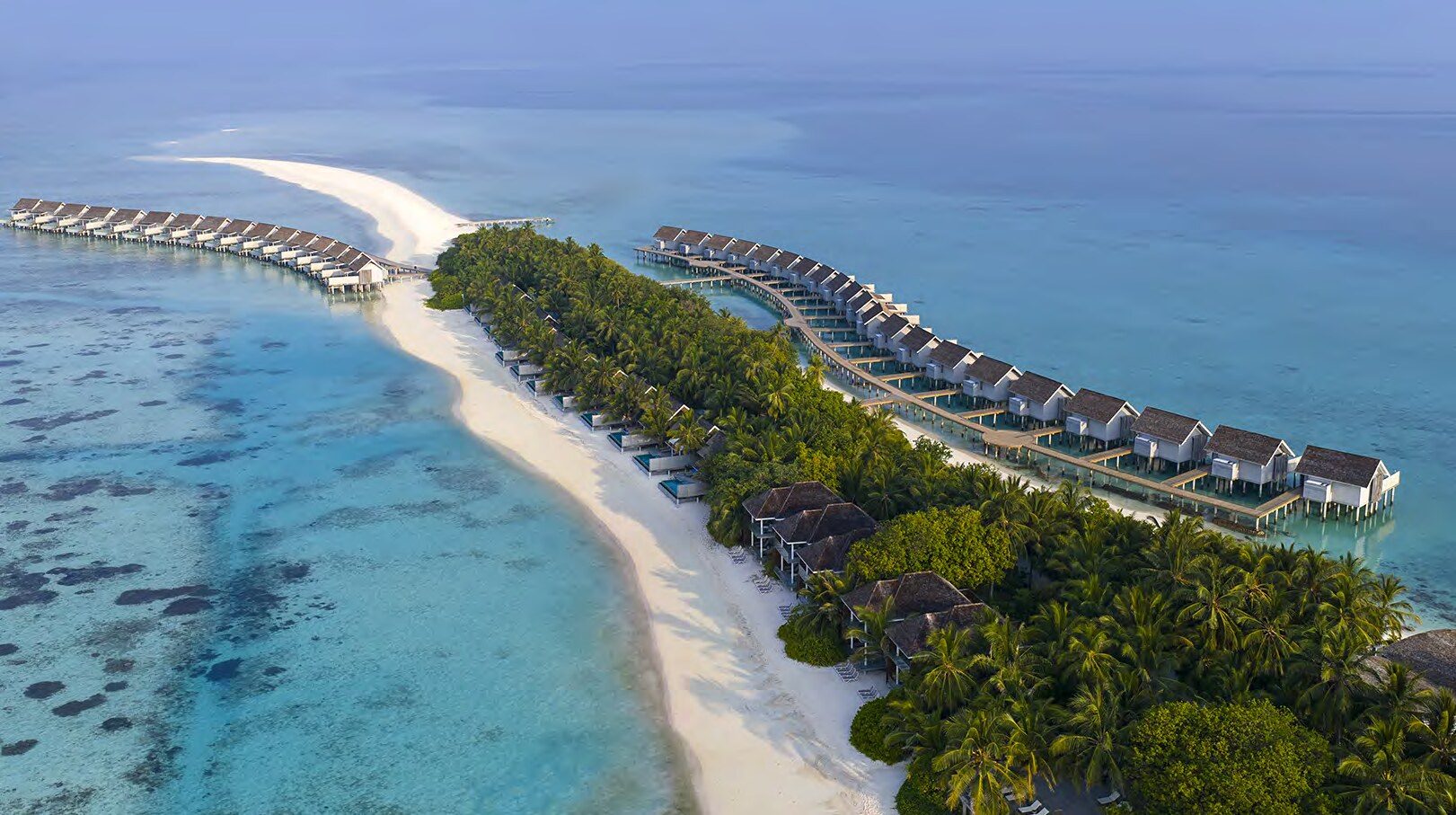 Aerial view of Niva Kuramathi Maldives